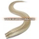 china factory wholesale 18/60 color virgin remy human hair double drawn tape in hair