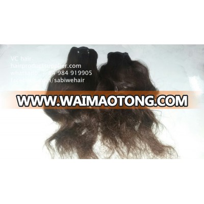 100% natural brown coarse texture Cambodian curly hair at good price