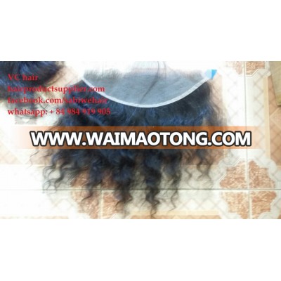 steam difference curly patterns closure from Vietnam with suitable price