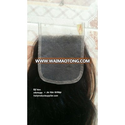 Closure 4x4 5x5 from 100% remy Vietnamese natural straight hair with cheap pricce